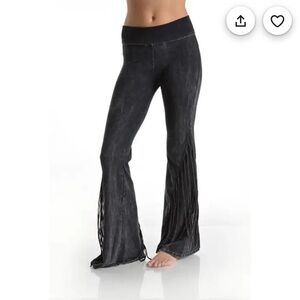 Women's Black Flared Pants